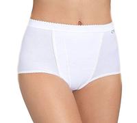 Contrôle Coton Riche Maxi Slip 2 Paquet Noir, Blanc Ou Peau