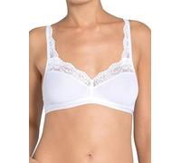 Sloggi Soutien-gorge Romance Si sans armatures Femme Blanc 105B