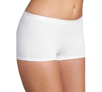 Sloggi - Sensual Fresh - Boxer - Uni - Femme - Blanc (White) - FR : 44 (Taille fabricant : 14)