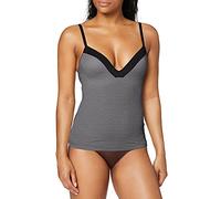 Sloggi Femme Wow Embrace Bra Shirt01 Maillot De Corps, Noir (Black Combination Gm014), S EU