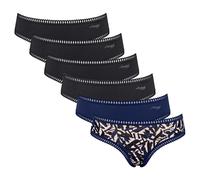 Sloggi Femmes Hipster-Slips, Pack De 6 - GO CRUSH Hipster C6P, Culotte, Stret...