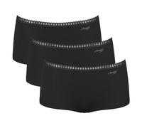 Sloggi Femmes Pantys, Pack De 3 - GO Crush Short C3P, Culotte, Stretch-Coton...