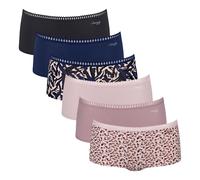 Sloggi Femmes Pantys, Pack De 6 - GO Crush Short C6P, Culotte, Stretch-Coton...