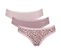 Sloggi Femmes Slips, 3er Paquet - Aller Crush Mini C3P,Caleçon,Stretch-Baumwoll