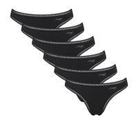Sloggi Femmes Strings, Pack De 6 - GO CRUSH String C6P, Culotte, Stretch-Baum...