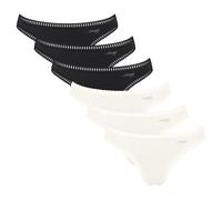 Sloggi Femmes Strings, Pack De 6 - GO CRUSH String C6P, Culotte, Stretch-Baum...