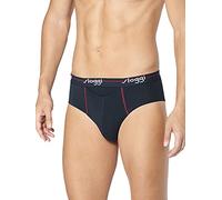 Sloggi for men Men Start Ho Midi C2p, Bikini Homme, Bleu (Blue - Dark Combination M008), Small (Taille fabricant: 4)