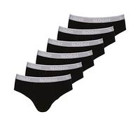 Sloggi GO ABC Midi 6P Homme, BLACK, S