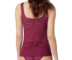 Sloggi GO Allround Shirt 01 Débardeur, Dark Wine, 1 Femme