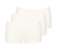 Sloggi Femme Go Daily Cotton Short 3p, Silk White, XXL EU