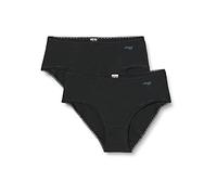 Sloggi GO Midi C2P Femme, BLACK, S