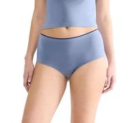 Sloggi Go Sense Highwaist 2p Slip, Blue Shadow, M (Lot de 2) Femmes