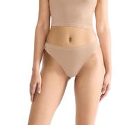 Sloggi Go Sense Tanga 2p Slip, Beurre de cacahuète, XS (Lot de 2) Femmes