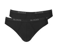 Sloggi Homme Basic Mini 2p Bikini, Noir, 8 EU