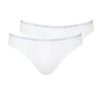 Sloggi Slips homme Basic Mini Coton Blanc XL Lot de 2