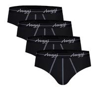 Sloggi Hommes Slips 4 Pièces - Start Midi C4P Boîte, Coton
