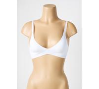 Soutien-gorge Sans Armatures Sloggi blanc Blanc XS