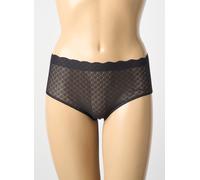 Sloggi Femme Zero Feel Lace High Waist Brief Culotte taille haute, Noir (Black 0004), S EU