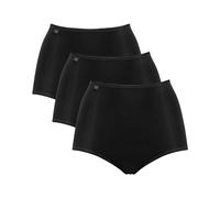 Sloggi Culottes 24/7 Microfibre Maxi Pack x3 Noir Taille 40