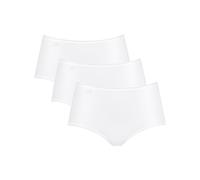 Sloggi Culotte midi 24/7 Microfibre C3P Femme Blanc Taille 40