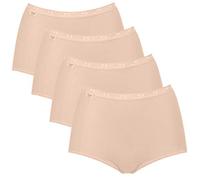 Sloggi Lot de 3 slips basiques + maxi - Caleçon - Coton, 4 x skin, 50