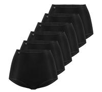 Sloggi Lot de 3 Slips pour Femme, Noir (04), 48