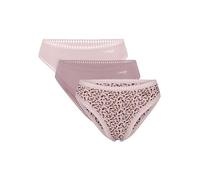 Sloggi Lot de 3 slips Tai Blue GO Crush pour femme - Multicolores 1 - Taille XS