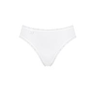 Sloggi Lot de 5 slips en dentelle 24/7 en coton. - Blanc - 40