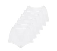 Sloggi Women 24/7 Cotton Maxi C3P Slip, White, 42