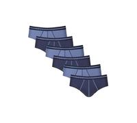 Sloggi Lot de 6 slips pour homme - Stretch - Confortables - Ajustement parfait - Liberté de mouvement - Pour la vie quotidienne