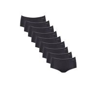 Sloggi Lot de plusieurs slips midis, pour femme, en coton, sous-vêtements quotidiens, taille basique, coutures confortables, Pure Comfort Midi Black, XL