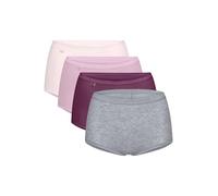 Sloggi Maxislip Originals Basic Lot de 4 slips pour femme, Multicolores 14, 52