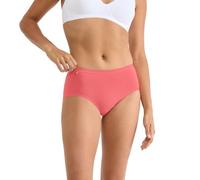 Sloggi Maxislip Originals Basic Lot de 4 Slips pour Femme, Rouge/Combinaison foncée, 46