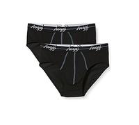 sloggi men Start Midi C2P, Noir, 6 (Lot de 2) Homme