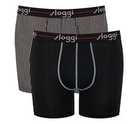 Sloggi Boxer Start Short C2P Homme Rouge Dark Combination – Lot de 2