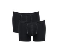Sloggi Short boxeur 24/7 – Ajusté Noir (0004) – Lot de 2 Taille 8 Homme
