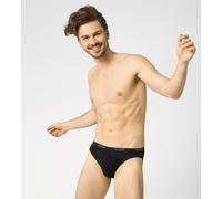 Sloggi Mini Slip Coton Rich Pour Hommes Sous-Vêtements Noir Ou Blanc (2 PACK)