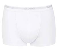 Sloggi Pour des hommes Basic Plaine Coton Cale on - blanc