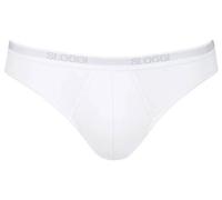 Sloggi Pour des hommes Basic Plaine Coton Slips - blanc