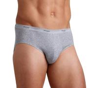 Sloggi Pour des hommes Basic Plaine Coton Slips - Gris