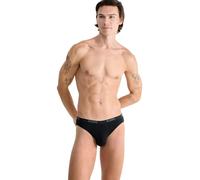 Sloggi Pour des hommes Basic Plaine Coton Slips - Noir