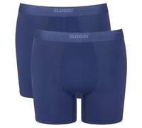 Sloggi Pour des hommes Ever Ease Plaine Coton Cale on - Bleu