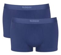 Sloggi Pour des hommes Ever Ease Plaine Coton Slips - Bleu