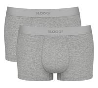 Sloggi Pour des hommes Ever Ease Plaine Coton Slips - Gris