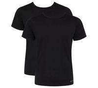Sloggi Pour des hommes GO ABC Plaine Coton T-shirt - Noir