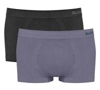 Sloggi Pour des hommes GO Smooth Plaine Coton Slips - Gris