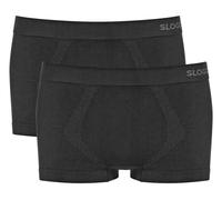 Sloggi Pour des hommes GO Smooth Plaine Coton Slips - Noir