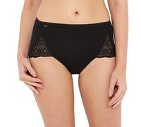 sloggi Pure Sense Luxe H Maxi C2P, Culotte Femme, Noir (BLACK 0004), 46, Lot de 2