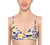 sloggi shore Fancy Guppy P Padded Bikini, Brown-Dark Combination, S Femme