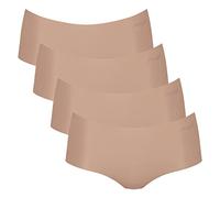 Sloggi Short Zero Microfibre 2.0 C2P pour femme, 4 x marron caméo, XL